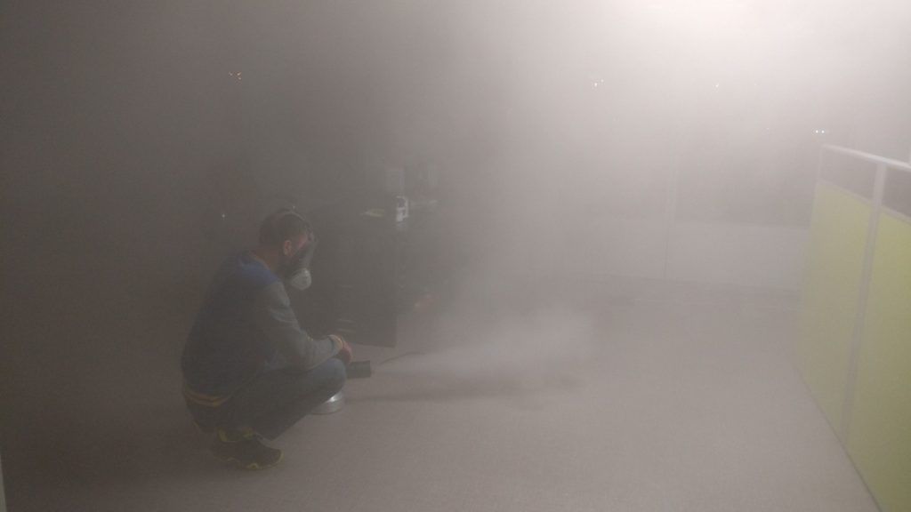 Сухой туман от запахов. Обработка сухим туманом в Пензе.